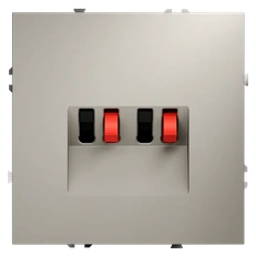 Изображение Розетка акустическая встраиваемая VOLTUM S70 4-местная (кашемир)