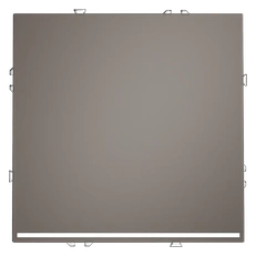 Изображение Выключатель встраиваемый VOLTUM S70 одноклавишный с подсветкой 10А (капучино)