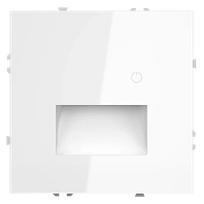 Изображение Подсветка светодиодная встраиваемая VOLTUM S70 с датчиком (белый глянцевый)